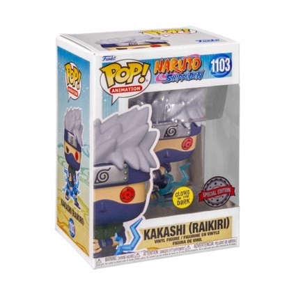 Figur Funko Pop Glow in the Dark Naruto Shippuden Kakashi Raikiri Limited Edition Geneva Store Switzerland