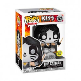 Figurine Funko Pop Phosphorescent Kiss Peter Criss The Catman Edition Limitée Boutique Geneve Suisse