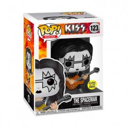 Figurine Funko Pop Phosphorescent Kiss Ace Frehley The Spaceman Edition Limitée Boutique Geneve Suisse