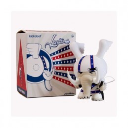 Figurine Kidrobot Dunny 20 cm Locodonta par Jon Paul Kaiser Boutique Geneve Suisse