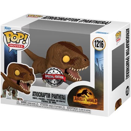 Figur Funko Pop Jurassic World 3 Dominion Atrociraptor Panthera Limited Edition Geneva Store Switzerland