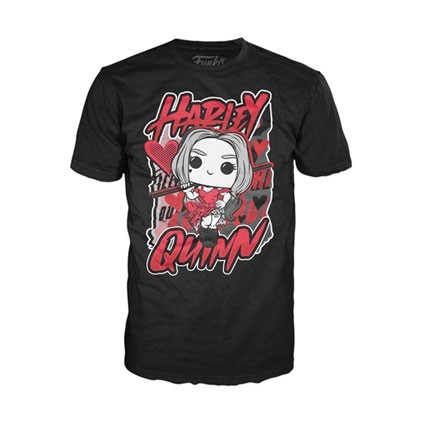 Figuren Funko Pop T-Shirt Suicide Squad 2 Harley Quinn Limitirete Auflage Genf Shop Schweiz
