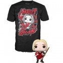 Figurine Funko Pop Diamond et T-Shirt Suicide Squad 2 Harley Quinn Edition Limitée Boutique Geneve Suisse