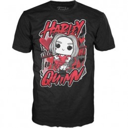 Figurine Funko Pop Diamond et T-Shirt Suicide Squad 2 Harley Quinn Edition Limitée Boutique Geneve Suisse