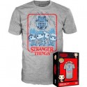 Figur Funko Pop T-shirt Stranger Things Group Limited Edition Geneva Store Switzerland