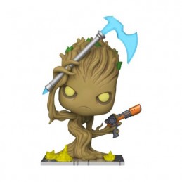 Figur Funko Pop Comic Cover Guardians of the Galaxy Groot with Hard Acrylic Protector Limited Edition Geneva Store Switzerland