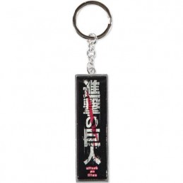 Figuren Difuzed Attack on Titan Metall Schlüsselanhänger Logo Genf Shop Schweiz