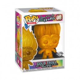 Figurine Pop Diamond Good Luck Trolls Gold Troll Doll Edition Limitée Funko Boutique Geneve Suisse