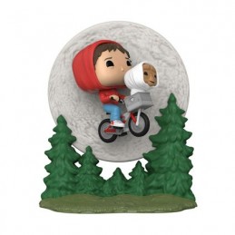 Figur Pop Glow in the Dark Movie Moment E.T. the Extra-Terrestrial Elliot and ET Flying Funko Geneva Store Switzerland