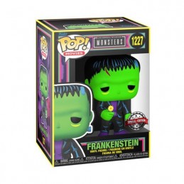 Figur Pop Black Light Universal Monsters Frankenstein Limited Edition Funko Geneva Store Switzerland