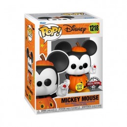 Figur Funko Pop Glow in the Dark Disney Mickey Mouse Trick or Treat Limited Edition Geneva Store Switzerland