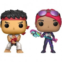 Figuren Funko Pop Street Fighter x Fortnite Ryu und Brite Bomber 2-Pack Limitierte Auflage Genf Shop Schweiz