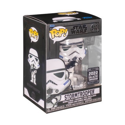 Figurine Funko Pop Galactic Convention 2022 Star Wars Stormtrooper Edition Limitée Boutique Geneve Suisse