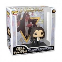 Figurine Funko Pop Albums Vinyl Alice Cooper Welcome to My Nightmare avec Boîte de Protection Acrylique Boutique Geneve Suisse