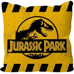 Figurine SD Toys Jurassic Park Oreiller Caution Logo Jaune Boutique Geneve Suisse