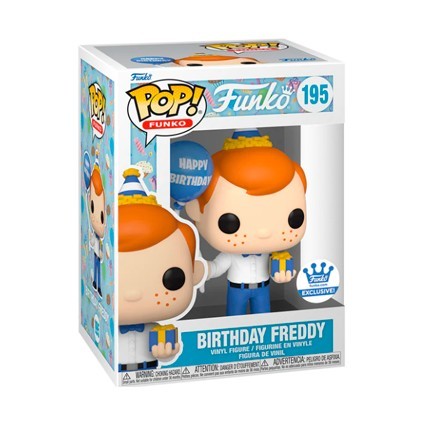 Figur Funko Pop Freddy Funko Birthday Balloon Limited Edition Geneva Store Switzerland