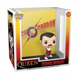 Pop Albums Queen Flash Gordon avec Boîte de Protection Acrylique