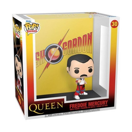 Figurine Funko Pop Albums Queen Flash Gordon avec Boîte de Protection Acrylique Boutique Geneve Suisse
