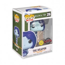 Figurine Pop Phosphorescent Halo Infinite The Weapon Edition Limitée Funko Boutique Geneve Suisse