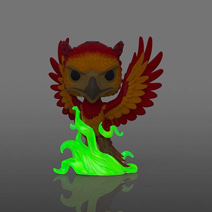 Elevator grit skyde Toys Funko Pop Glow in the Dark Harry Potter Fawkes Limited Edition...