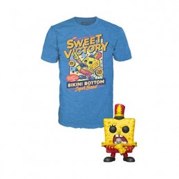 Figurine Funko Pop Diamond et T-Shirt Bob l´Éponge Bob l'Eponge Band Edition Limitée Boutique Geneve Suisse