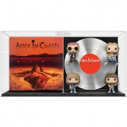 Figurine Funko Pop Albums Alice in Chains DLX Vinyl Dirt avec Boîte de Protection Acrylique Boutique Geneve Suisse