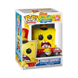 Figurine Pop Diamond Bob l´Éponge Spongebob Band Edition Limitée Funko Boutique Geneve Suisse