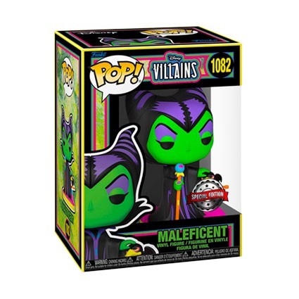 Figur Funko Pop BlackLight Disney Villains Maleficent Limited Edition Geneva Store Switzerland