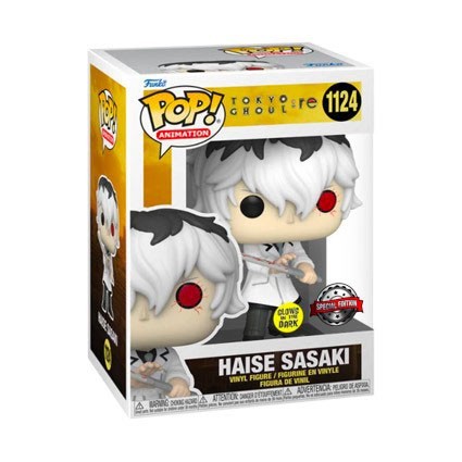 Figur Funko Pop Glow in the Dark Tokyo Ghoul Haise Sasaki Limited Edition Geneva Store Switzerland