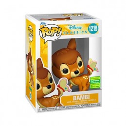 Pop SDCC 2022 Disney Bambi mit Schmetterling Limitierte Auflage