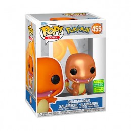 Figur Funko Pop SDCC 2022 Metallic Pokemon Charmander Limited Edition Geneva Store Switzerland