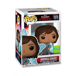 Figur Funko Pop SDCC 2022 Spider-Man Beyond Amazing America Chavez Limited Edition Geneva Store Switzerland