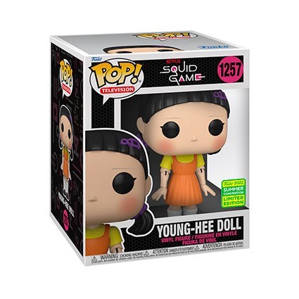 Figurine Funko Pop SDCC 2022 15 cm Squid Game Young-hee Doll Edition Limitée Boutique Geneve Suisse