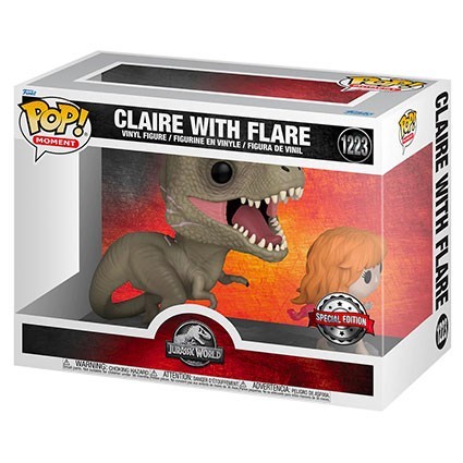 Figur Funko Pop Movie Moment Jurassic World Claire with Flare Limited Edition Geneva Store Switzerland