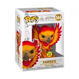 Figur Funko Pop Glow in the Dark Harry Potter Fawkes Limited Edition Geneva Store Switzerland