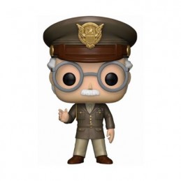 Figurine Funko Pop Marvel Stan Lee Cameo Army General (Rare) Boutique Geneve Suisse