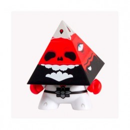 Figur Kidrobot Pyramidun Dunny Red by Andrew Bell Geneva Store Switzerland