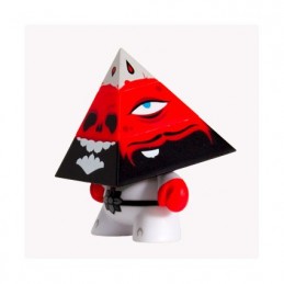 Figur Kidrobot Pyramidun Dunny Red by Andrew Bell Geneva Store Switzerland