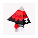 Figurine Kidrobot Dunny Pyramidun Rouge par Andrew Bell Boutique Geneve Suisse