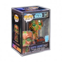 Figurine Pop Artist Series Star Wars Darth Vader Endor avec Boîte de Protection Acrylique Edition Limitée Funko Boutique Gene...