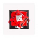 Figurine Kidrobot Dunny Pyramidun Rouge par Andrew Bell Boutique Geneve Suisse