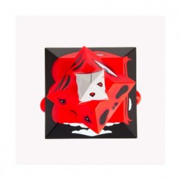 Figur Kidrobot Pyramidun Dunny Red by Andrew Bell Geneva Store Switzerland