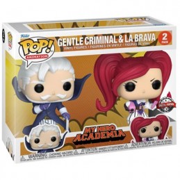 Pop My Hero Academia Gentle Criminal et La Brava 2-Pack Edition Limitée