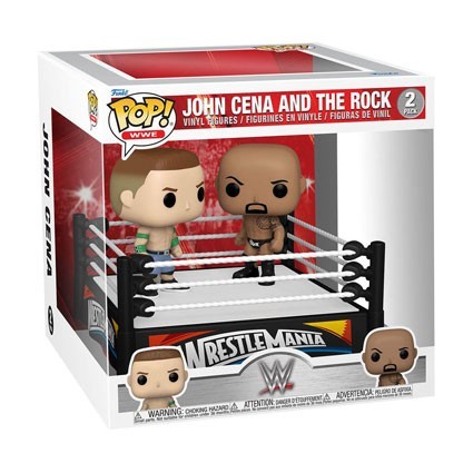 Figur Funko Pop Catch WWE Cena vs Rock 2-Pack Limited Edition Geneva Store Switzerland