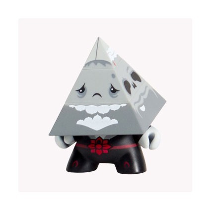 Figuren Kidrobot Dunny Pyramidun Grau von Andrew Bell Genf Shop Schweiz Figuren Kidrobot Dunny Pyramidun Grau von Andrew Bell Genf Shop Schweiz