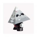 Figur Kidrobot Pyramidun Dunny Grey by Andrew Bell Geneva Store Switzerland