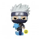 Figur DAMAGED BOX Pop Glow in the Dark Naruto Shippuden Kakashi Hatake Young Limited Edition Funko Geneva Store Switzerland