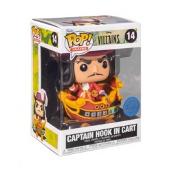 Figurine Pop Disney Villains Captain Hook in Train Cart Edition Limitée Funko Boutique Geneve Suisse
