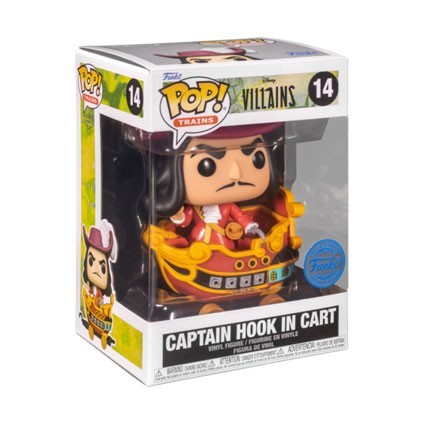 Figur Funko Pop Disney Villains Captain Hook in Train Cart Limited Edition Geneva Store Switzerland