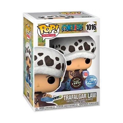 Figurine Funko Pop Phosphorescent One Piece Trafalgar Law Chase Edition Limitée Boutique Geneve Suisse